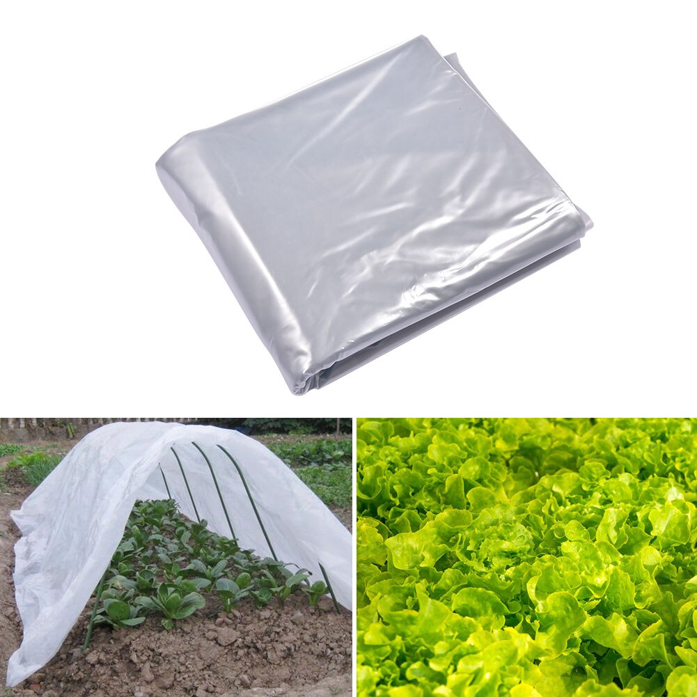 Garden Poly Tunnel Greenhouse Plants Metal Frame Protector Roof Panels Foil Hothouse Greenhouse Cover Plastic Film