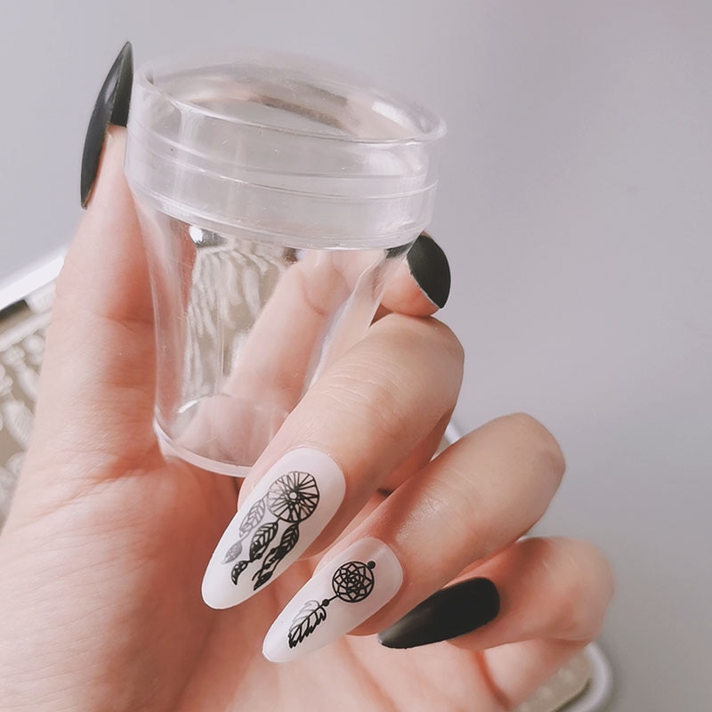XMQ Nail ArtSteel Stamping Plates Zjoy Plus Series Image Plates Stamper Set Template Nail Printing Tools