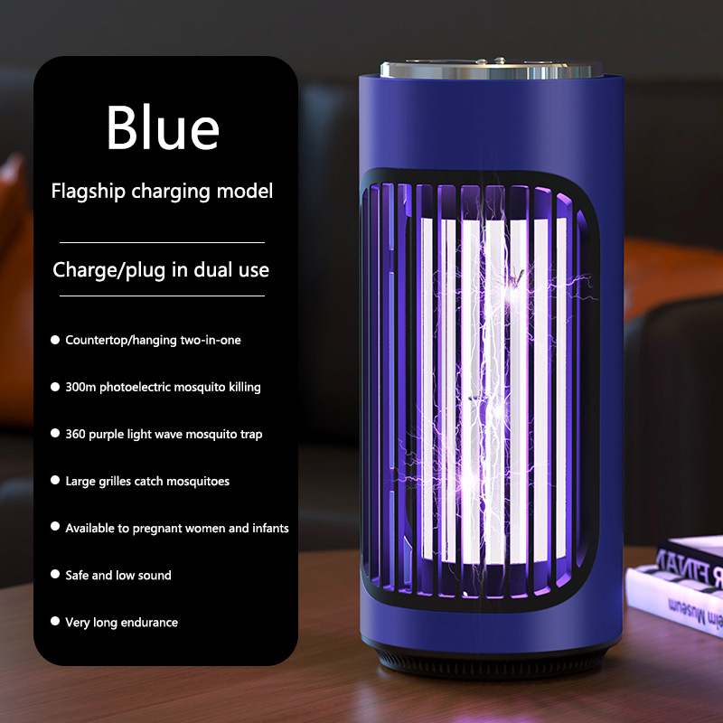 Xiaomi Mosquito Killing Light fotocatalizador descarga eléctrica Mosquito Killer para dormitorio sala de estar escritorio montado en la pared: Luz cálida