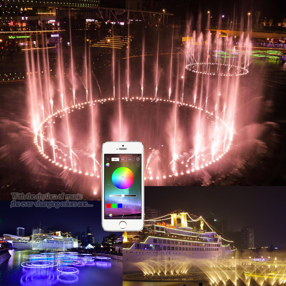 DC 5V 12V 24V RGB Led Controller APP Bluetooth RGB Music Controller For Led Strip Light 5050 4 Pin Mini RGB Controller 5V-24V
