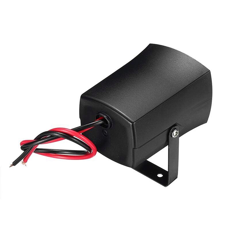 Sirena de advertencia envolvente de 6 tonos, alarma de respaldo automático, bocina de sonido, bocina Invisible delgada