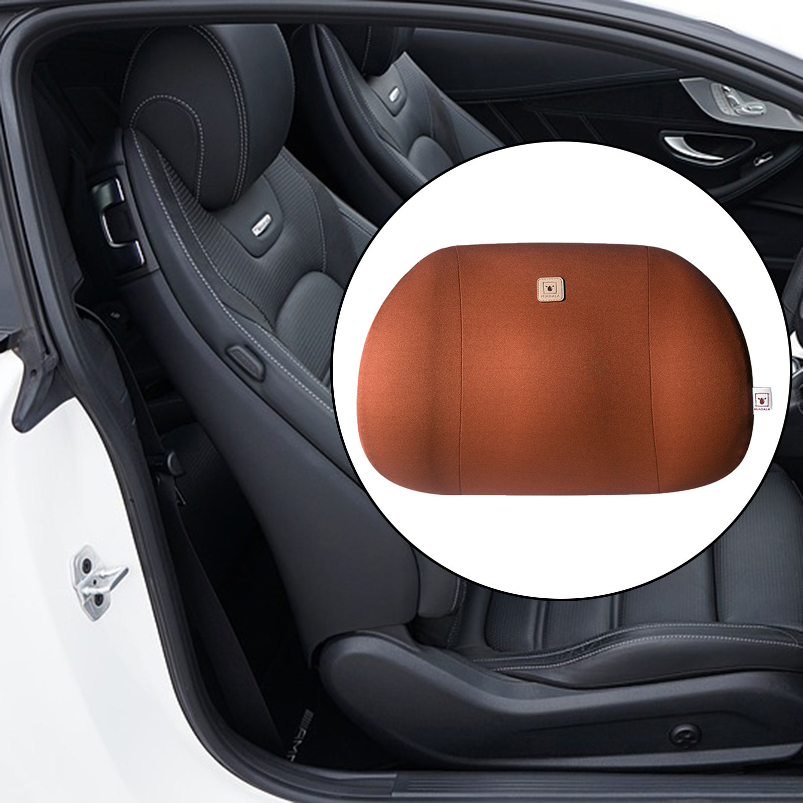 Memory Foam Lower Lumbar Support Back Cushion Comfortable Breathable Home Office Computer Backrest Relieve Pain