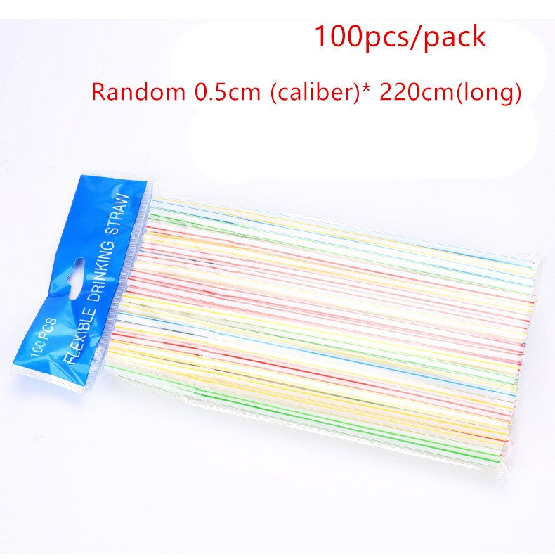 1pcs Funny Soft Plastic Glasses Straw Unique Flexible Drinking Tube Kids Party Bar Accessories Beer Colorful Homebrew: I