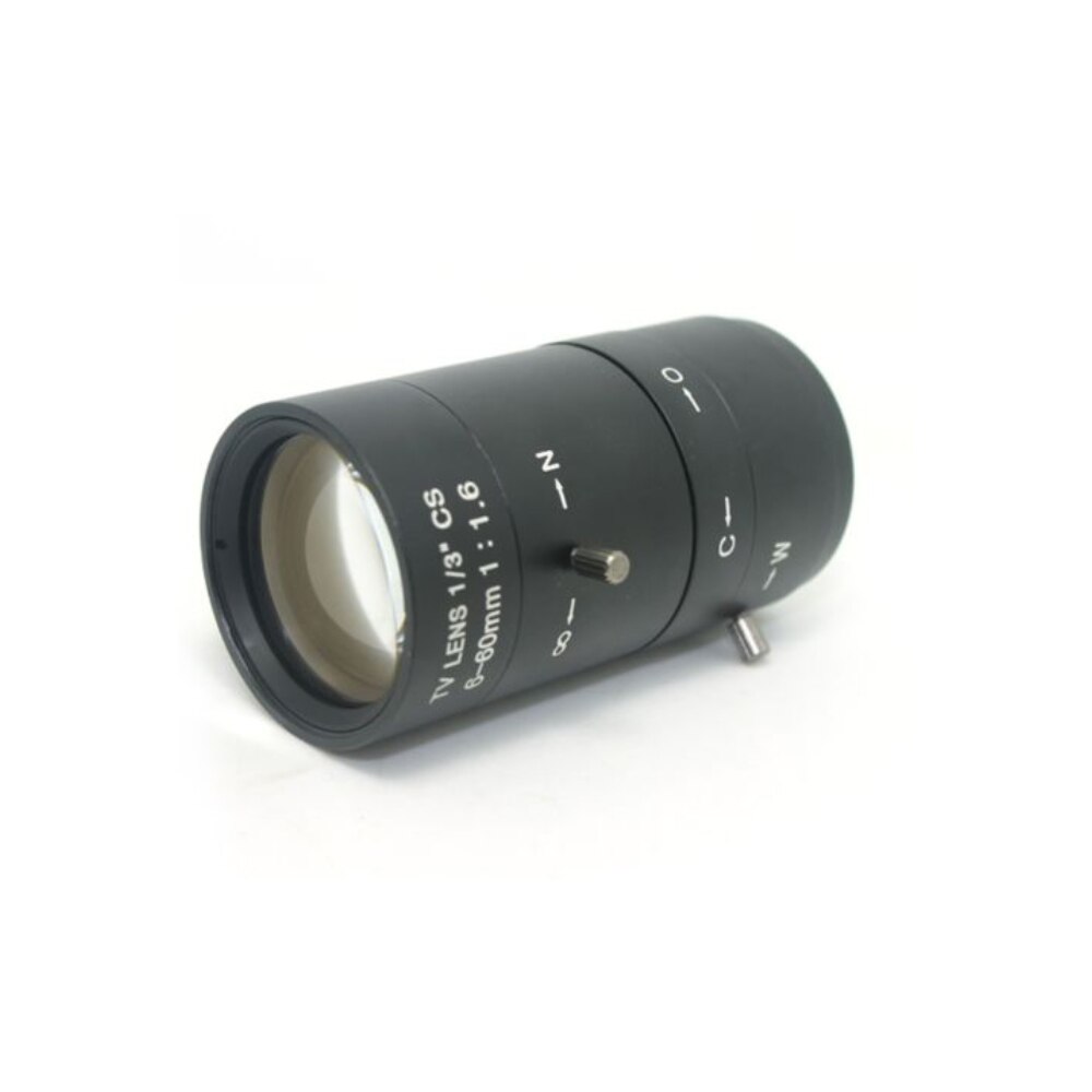 6-60mm CS C Mount Lens Manual IRIS ZOOM Varifocal F1.6 for CCTV Camera Industrial Microscope