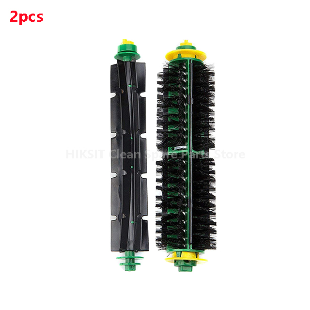 Hepa Filter Main Side Brush Parts For iRobot Roomba 500 Series 510 / 530 / 532 / 535 / 550 / 560 / 564 / 570 / 580 / 585 / 595: Light Grey
