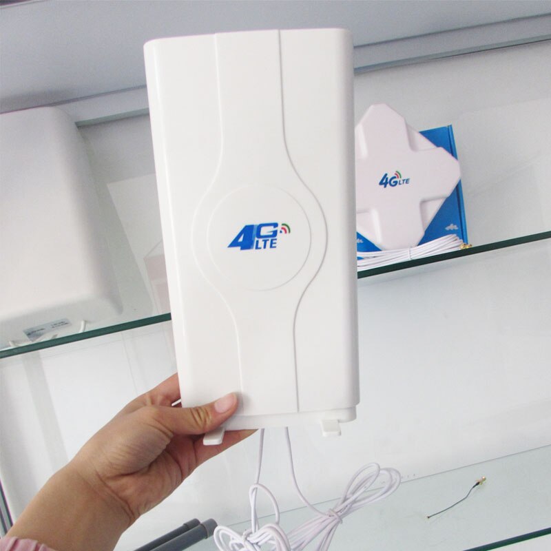 3G 4G Antenna 700-2600MHz 4G MIMO antenna TS9 CRC9 SMA Connector External Panel Antenna 3meters for 3G 4G Huawe router mode
