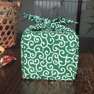 Furoshiki-Pañuelo de tela estilo japonés, 45cm, muchos usos: 12