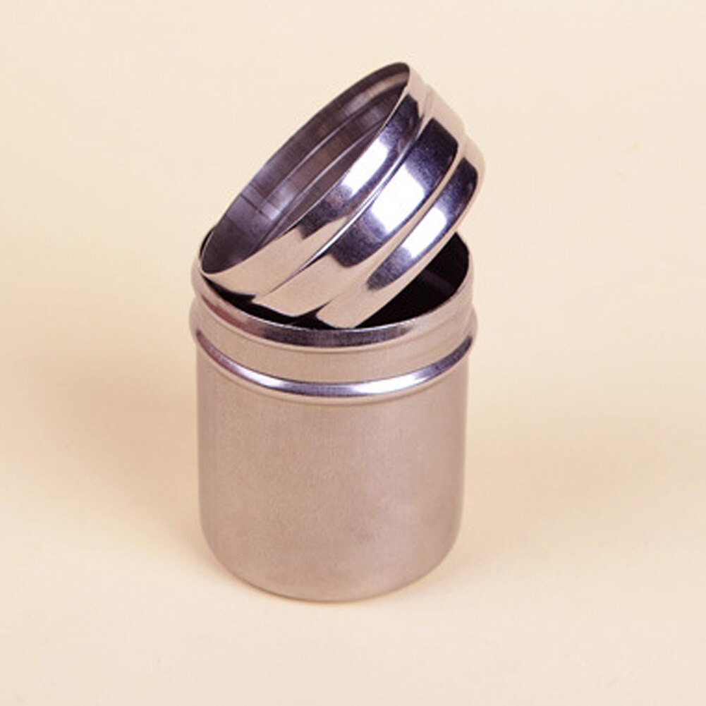 Godt rustfrit stål cruet sæt salt peber krydderier krydderi boks madlavning stål farve