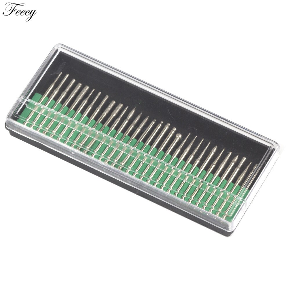 Diamond Milling Cutter for Manicure Nail Pedicure Drill Bits Set Nail Manicure Drill Milling Nail Cutter Nozzles for Manicure