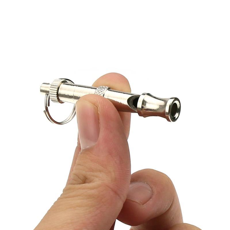 Dog Training Whistle Ultrasone Supersonic Sound Pitch Rustig Trainning Fluitjes Kat Hond Training Gehoorzaamheid Metalen Fluitje Tool