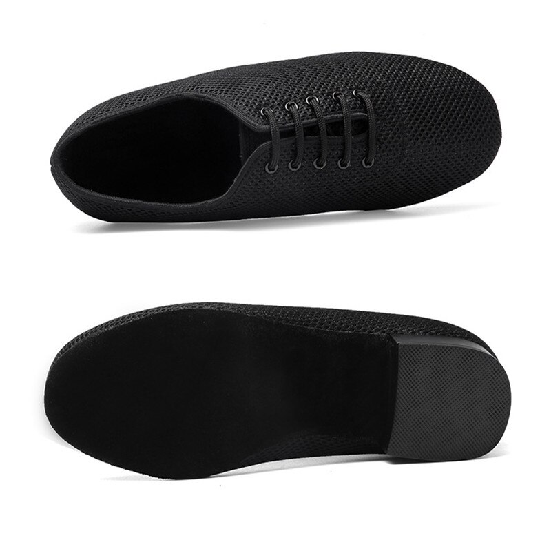 Männer Standard Tanz Schuhe Ballsaal/draussen Schuh gewebte Leinwand Gittergewebe Niedrigen Ferse Moderne Tanzen Schuh FR38-46