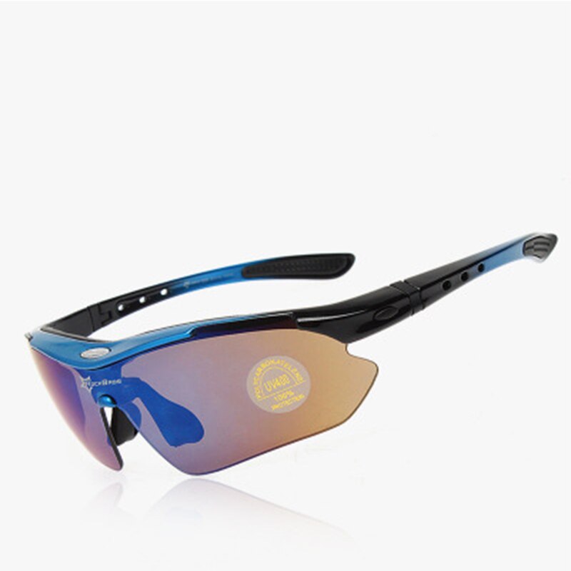 Cykel solbriller mtb briller landevejscykel motocross beskyttelsesbriller sport spejl solbriller cykel briller: Billedet viser  a4