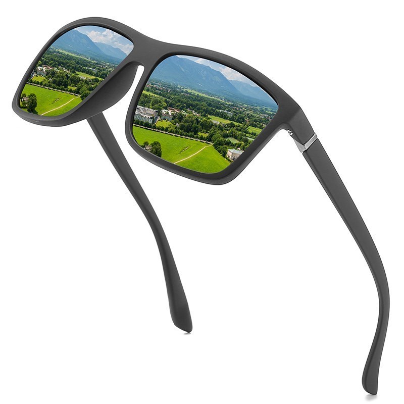 Polaroid Zonnebril Unisex Vierkante Vintage Zonnebril Beroemde Sunglases Gepolariseerde Zonnebril Oculos Feminino Voor Vrouwen Mannen