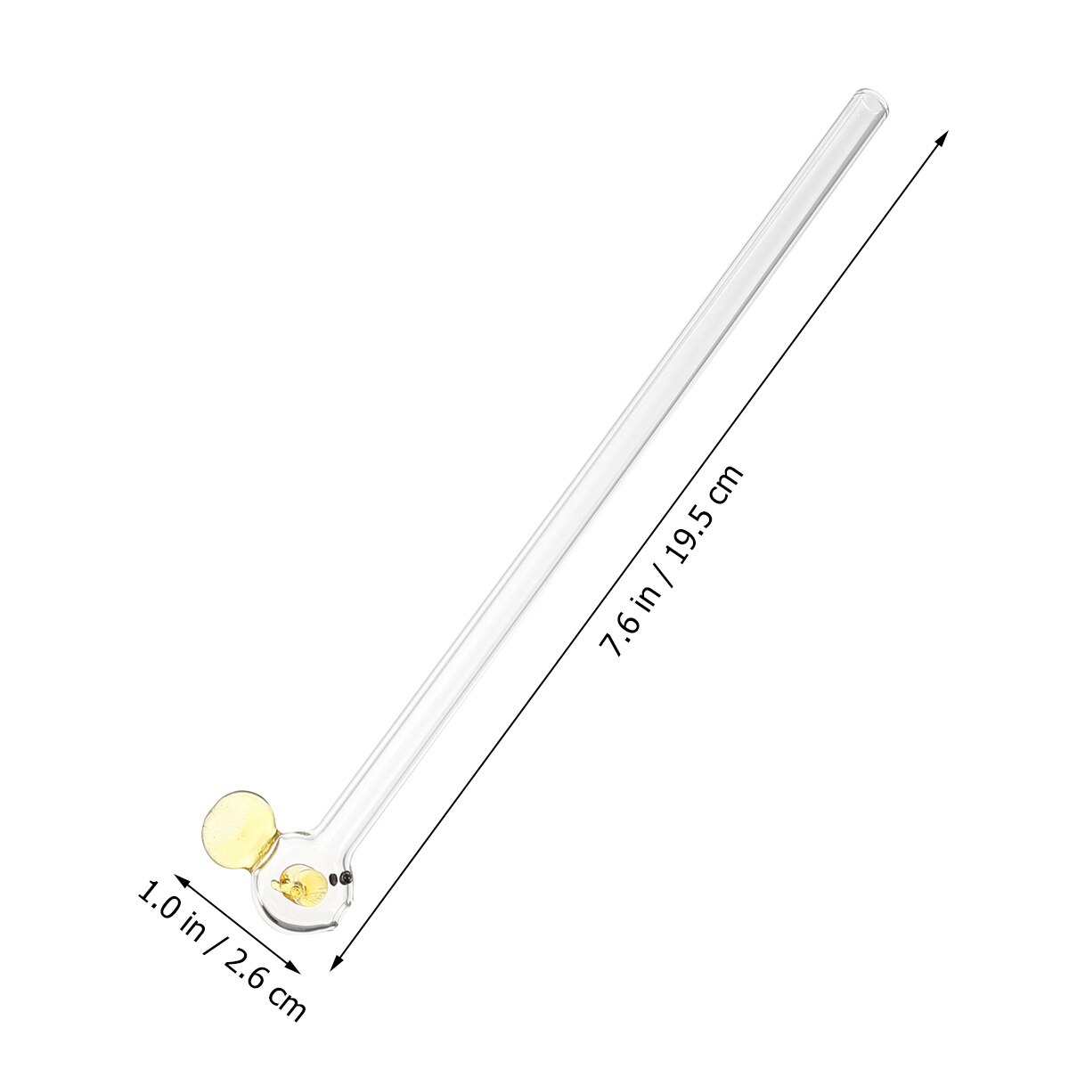 4 stuks vis glazen rietjes schattig melk sap glas rietje voor feestje