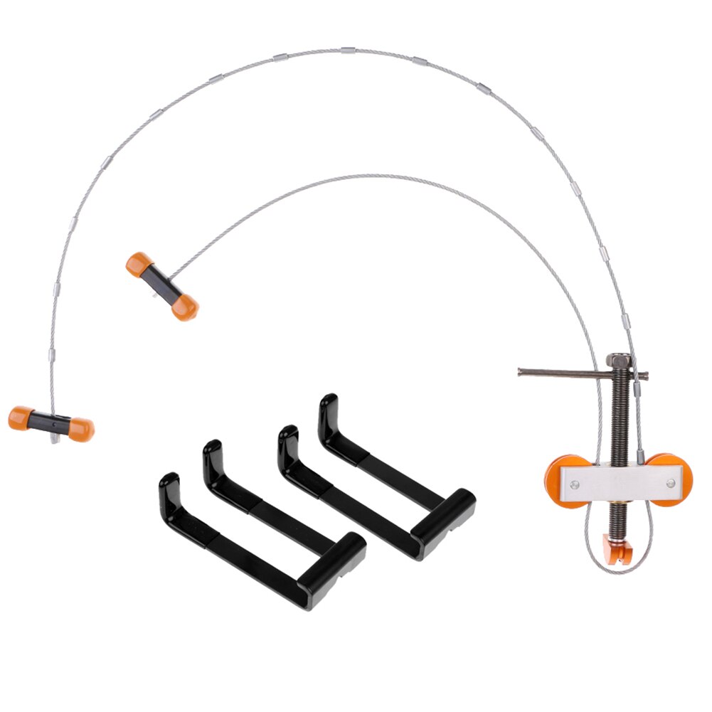 Changeur de cordes d'arc de presse à câble métallique Portable, maître d'arc avec supports en L pour la chasse à l'arc composé