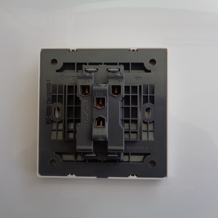 CHINT Socket Switch Double Open 10A 250V