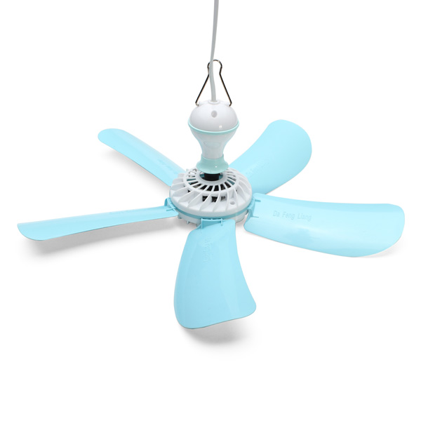 220V 7W Kleine Lake Groene energiebesparende Ventilator Wind Huishoudelijke Elektrische Muggen Killer Mini Plafond Cool Fan met 5 Bladeren
