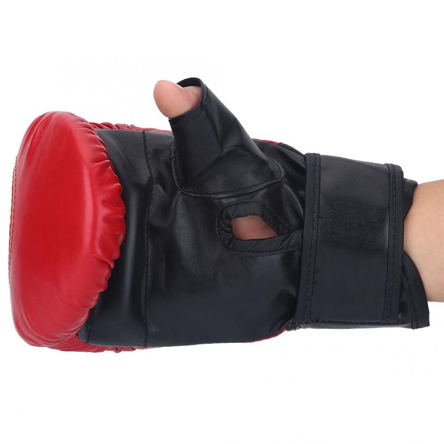 Kick Boxing Gloves for Men Women PU Karate Muay Thai Guantes De Boxeo Free Fight MMA Sanda Training Adults Kids Equipment