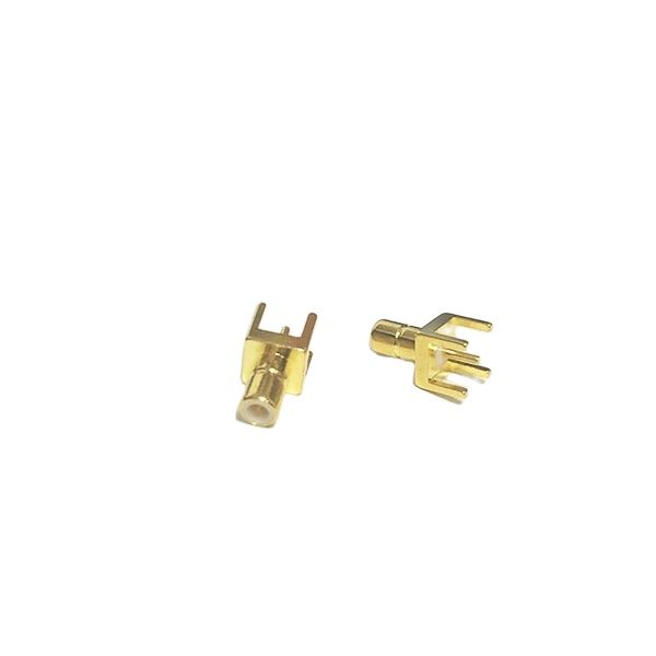 1pc SMB Stecker RF koax Konverter Stecker PCB montieren Mit viel Post Gerade Vergoldet NEUE