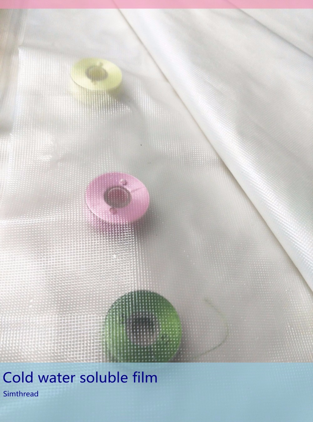 Simthread Collocation For Polyester Thread 40 Colors 550 Yards With Water Soluble Backing Together You Save $5