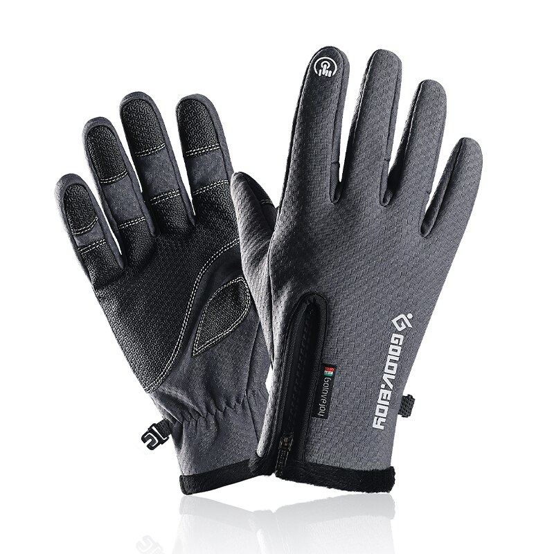 Guantes de invierno gruesos cálidos para hombre guantes negros con pantalla táctil a prueba de viento Guantes Térmicos impermeables para hombres de de para hombres: XXL