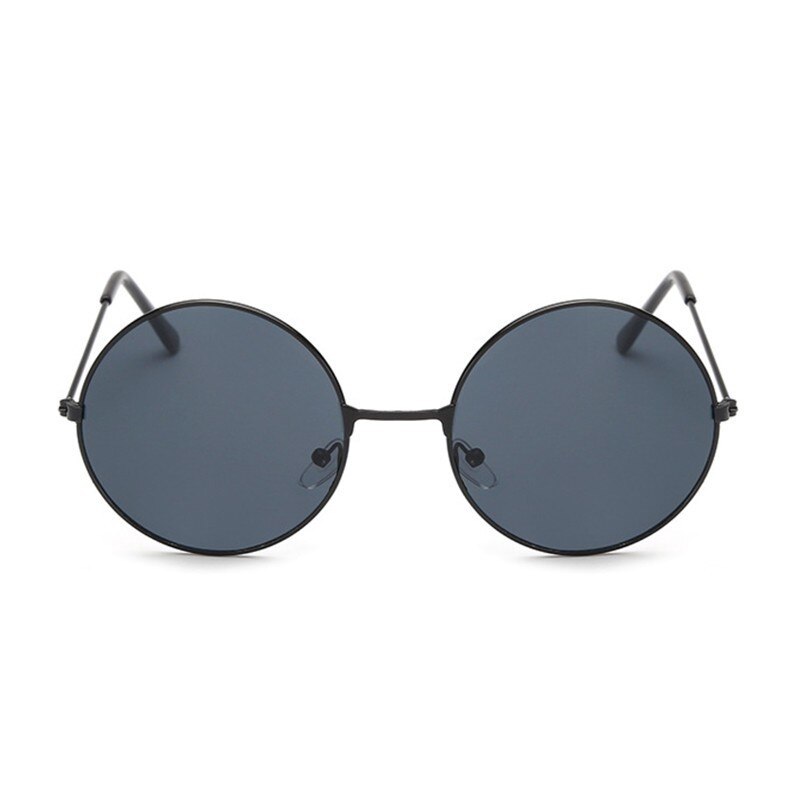 Nuevas Gafas de sol redondas para mujer, montura Retro dorada plateada negra, Gafas Unisex para hombre y mujer, Gafas de sol para hombre