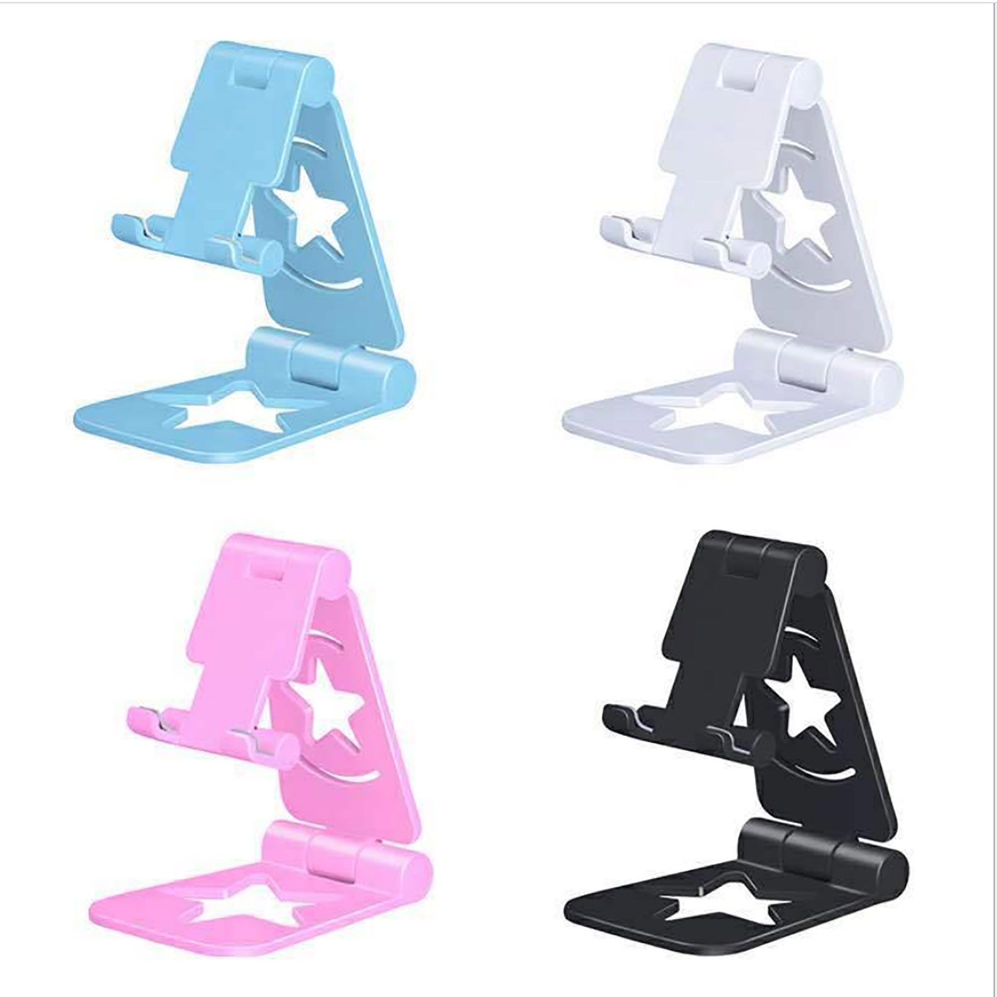 Stable Desk Stand Phone Holder Tripod Adjustable Hight Foldable Universal Non-slip Screen Table Holder Stand for iphone max