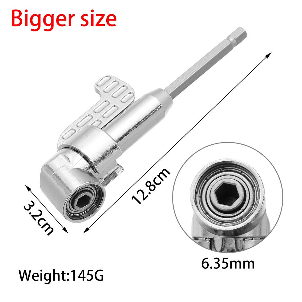 105 degree Angle Electric Hex Drill Bit Adjustable Hex Bit Angle Driver Screwdriver Socket Holder Adaptor tools