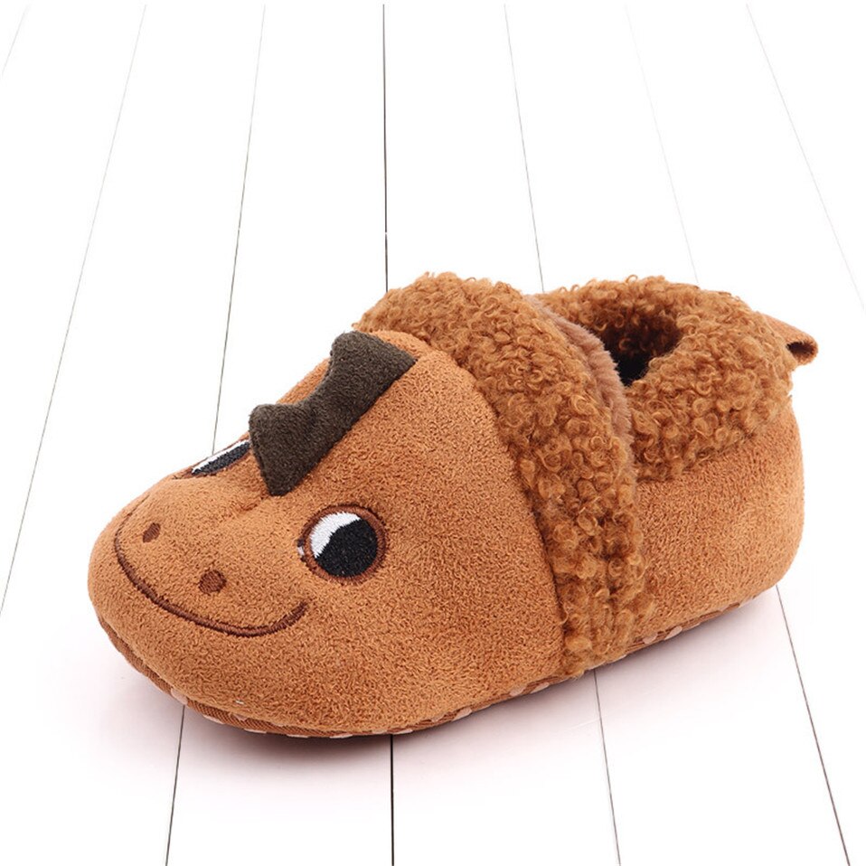Zapatos adorables para bebé, zapatillas para bebé, niño y niña, zapatos de cuna de punto, zapatillas antideslizantes de dibujos animados para bebé: Style 4 / 13-18 meses