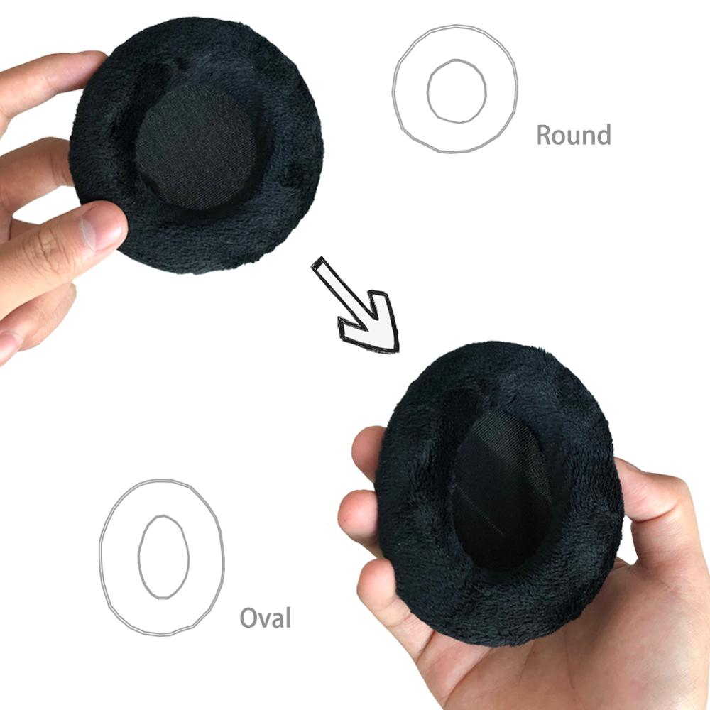 Whiyo diy zachte fluwelen vervangende oorkussens voor focal clear elear elex clear pro utopia stellia elegis kussenhoes oorkussens