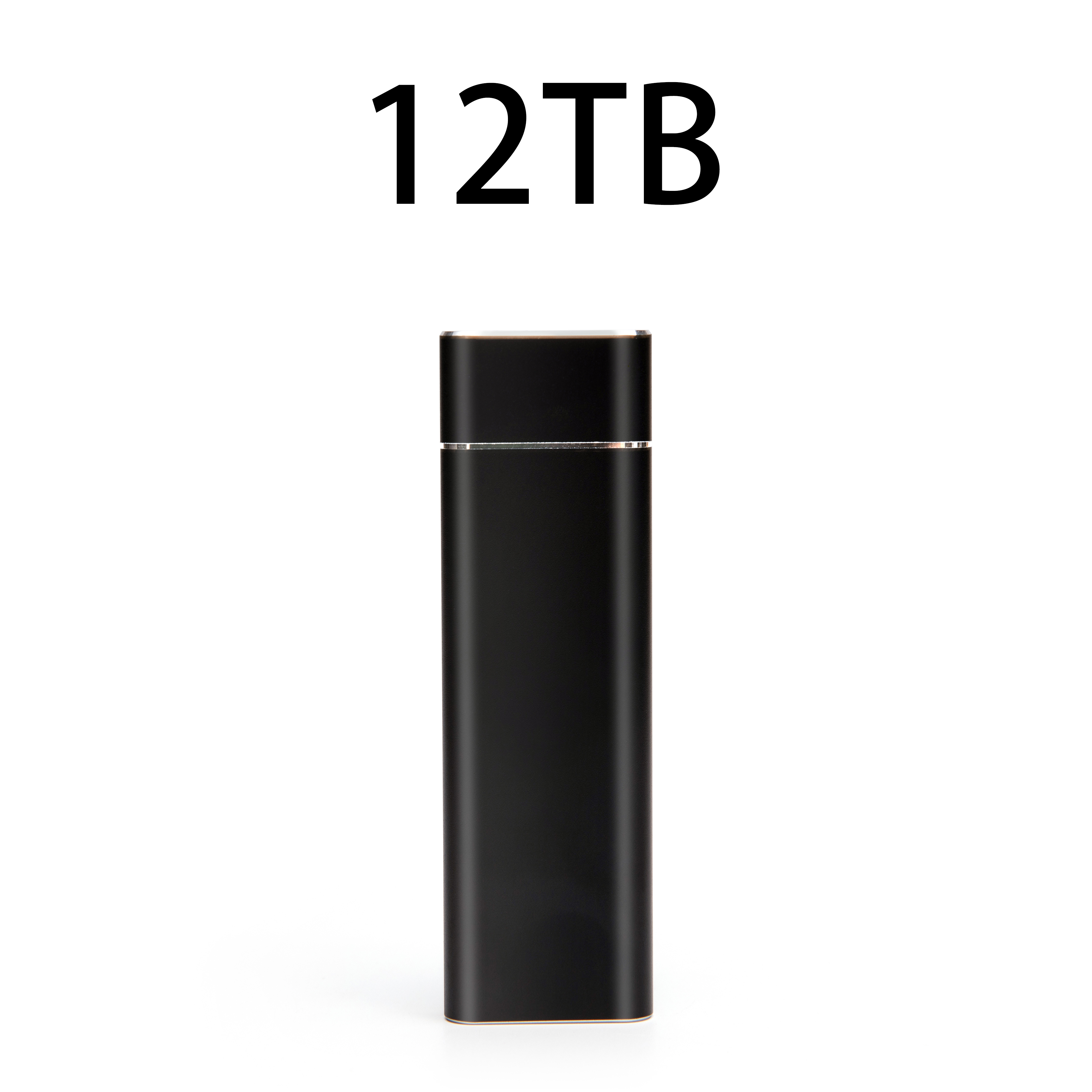 2TB Durable Portable External SSD USB3.1 Solid State Storage Drive For Laptop Mac Daily Storage: plum