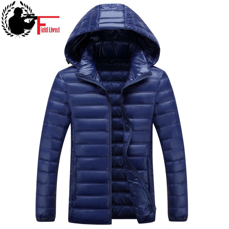 Vinterjakke herre hette vindjakke parka varm bomull polstret jakke fritidsjakke herreklær store herre størrelse 4xl 5xl 6xl 7xl