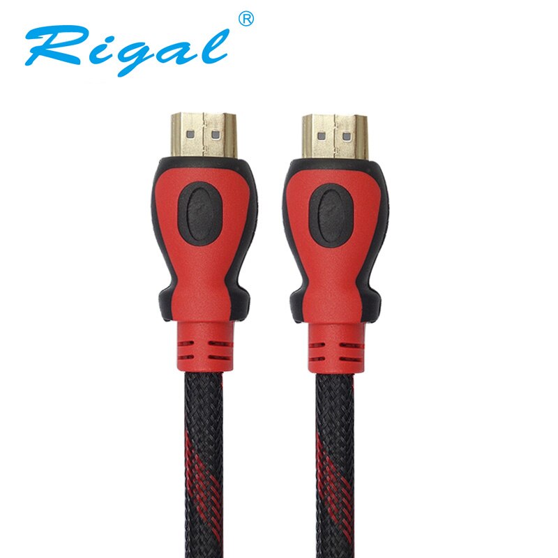 Rigal 1,4 V HDMI Kabel 1,5 M 3M 5M 10 Meter HDMI Kabel Stecker-stecker Adapter 1080P 3D HD TV LCD LED DLP Projektor RD817 RD805