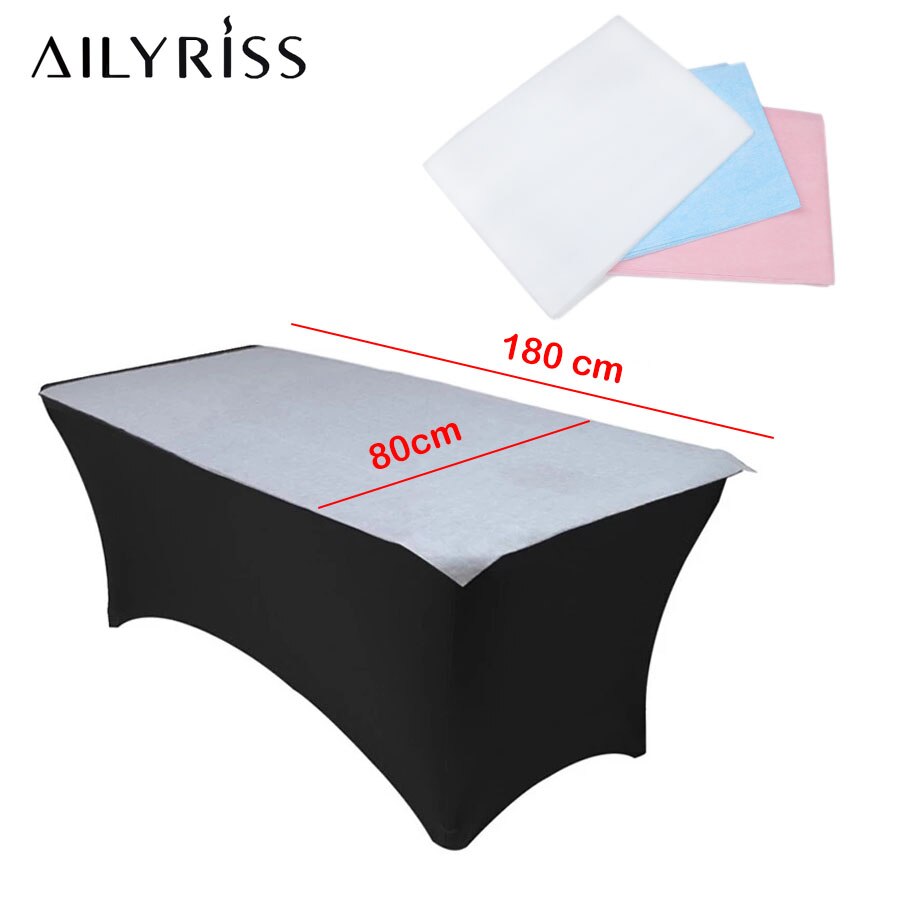 10 Pcs Disposable Bed Sheet Massage Table Sheets Beauty Salon Spa Travel Hotel Thin Thicken Non-woven Fabric Sheet 80x180cm