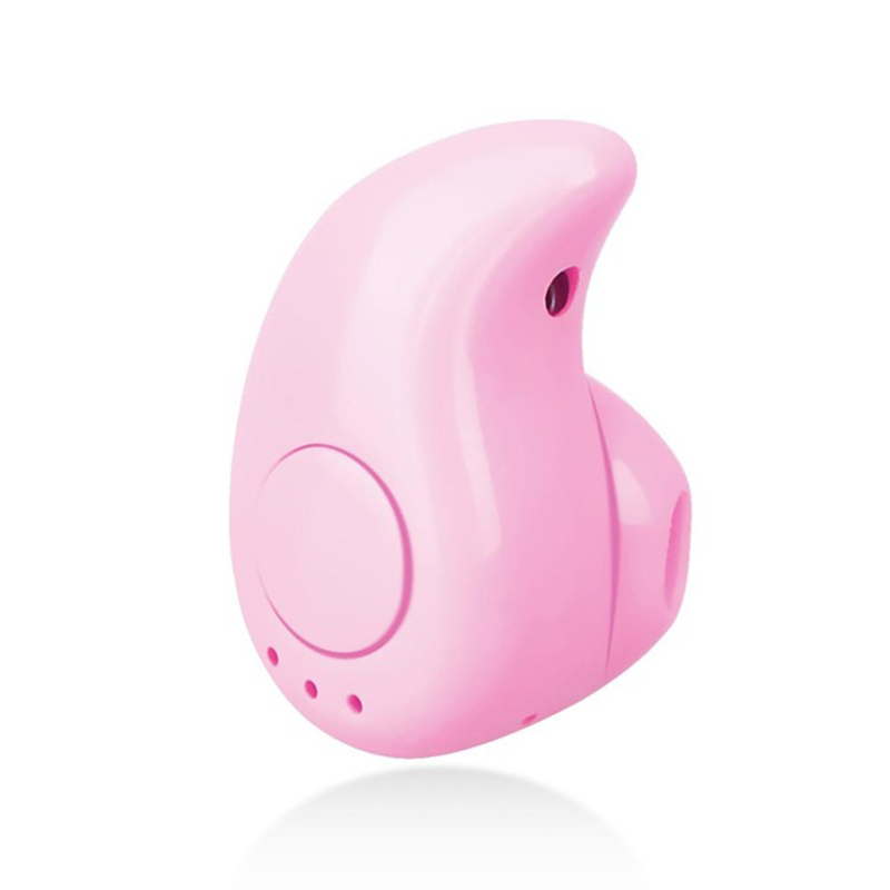 S530 Mini Wireless Bluetooth Earphone in Ear Sport with Mic Earphones Handsfree Headset Earphone Earphone for iPhone 8 X Samsung: Pink