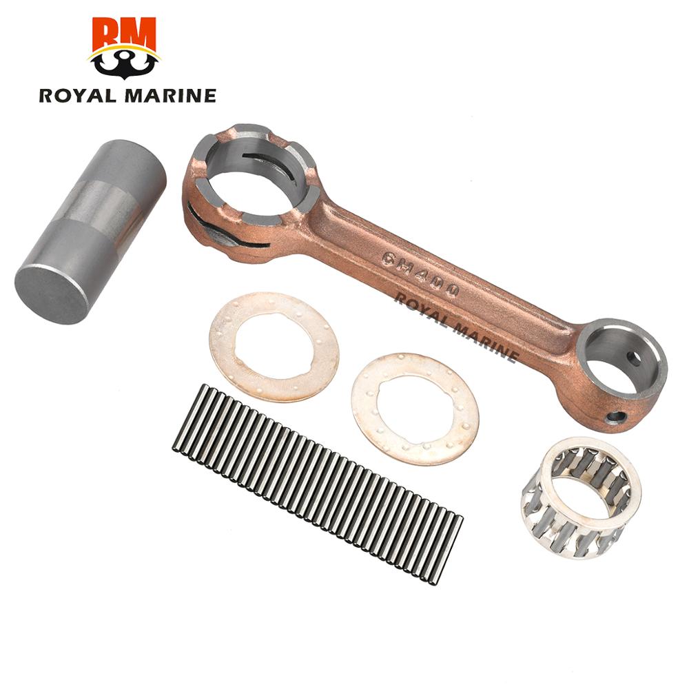Kit de bielle pour moteur hors-bord Yamaha 40 cv 50 cv, 2 temps, 6H4-11650 6H4-11651
