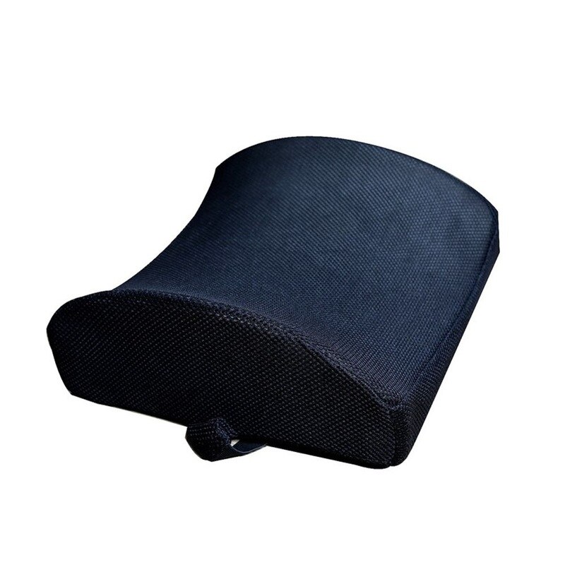 Back Pillow Memory Foam Reduce Fatigue Lumbar Support Travel Driving Office Chair Cushion Lower Back Pillow Ergonomic