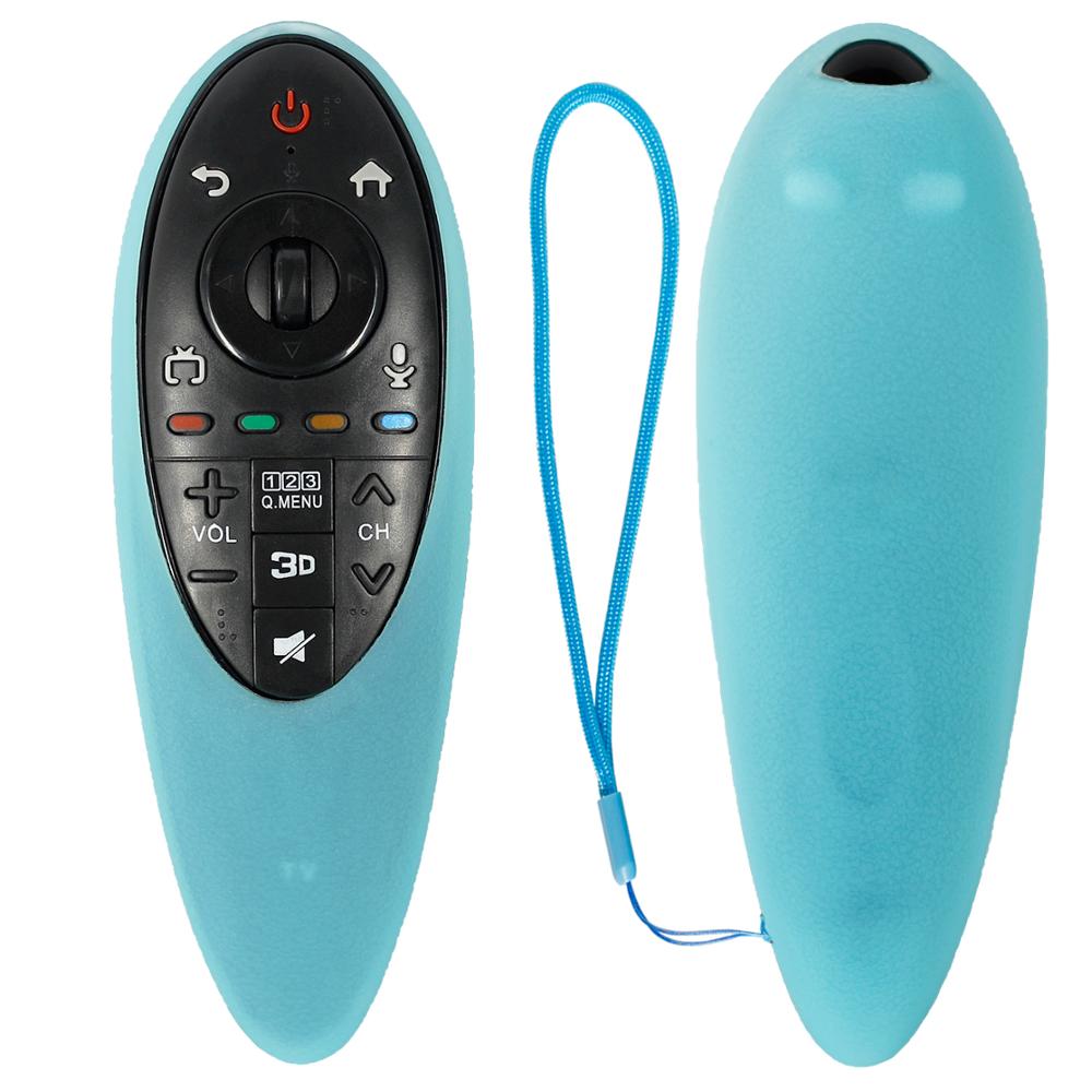 Cubierta para lg AN-MR500 AN-MR500G funda protectora de silicona 3D Smart TV magia de Control remoto estuche con cordón Flexible a prueba de golpes a prueba MR500