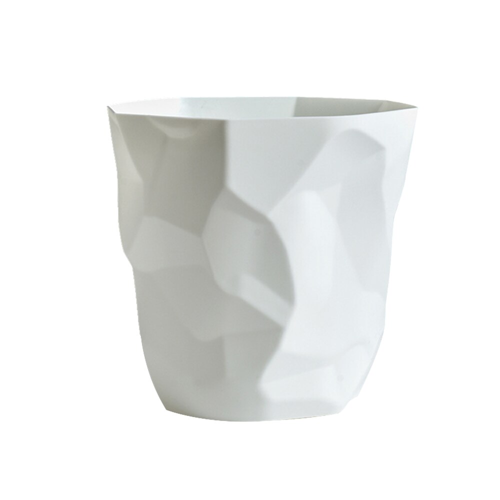 Trash Can Paper Waste Rubbish Garbage Basket Trash Can Household Clean Trash Container Home Cleaning Supplies: 03