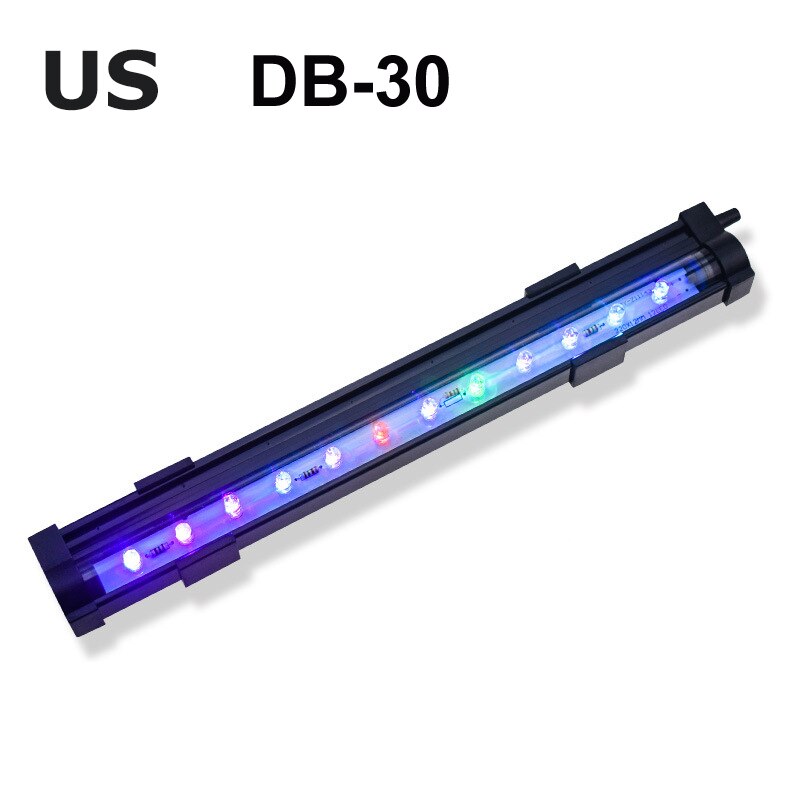 Aquarium Lights 15-45CM Fish Tank LED Bubble Light Diving Lights Waterproof Strip Lamp EU US Plug Colorful Fish Tank Light: T3