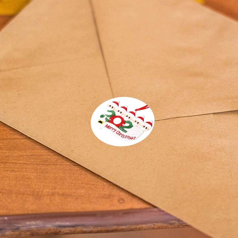 Christmas Label Sticker Envelope Sticker Card Seal Envelope Box Luggage Seal Decoration​​
