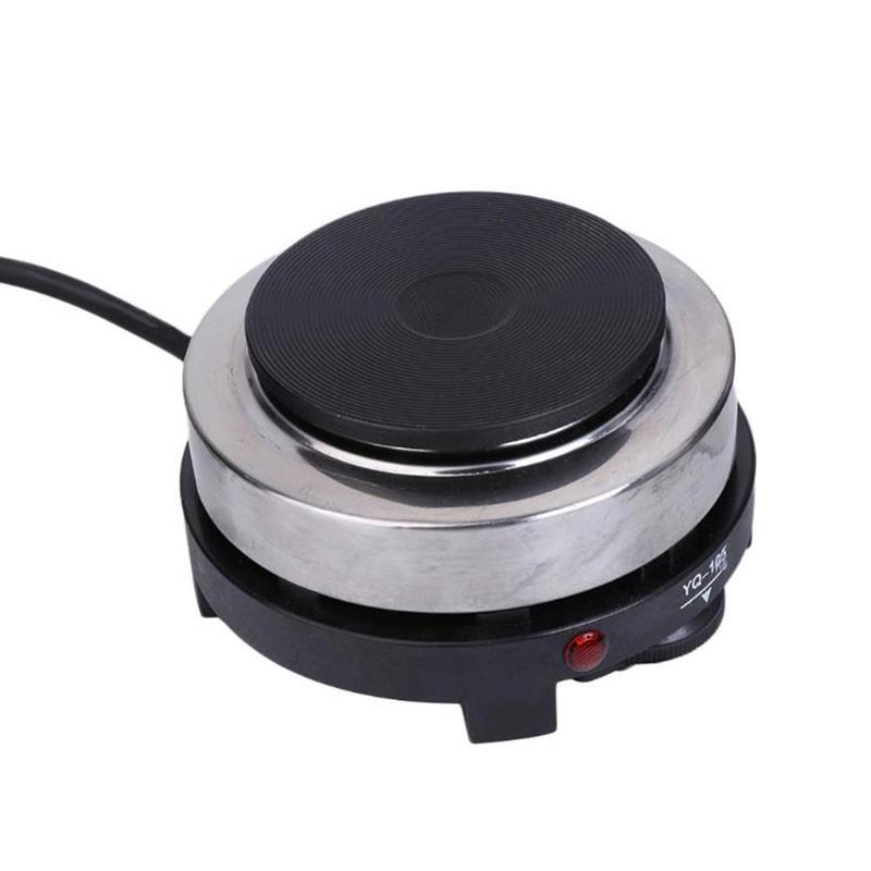 500W Mini Electric Heater Stove Cooker Plate Milk Furnace Plug Coffee Kitchen Kitchenware EU Appliance Water Heating K4Q5