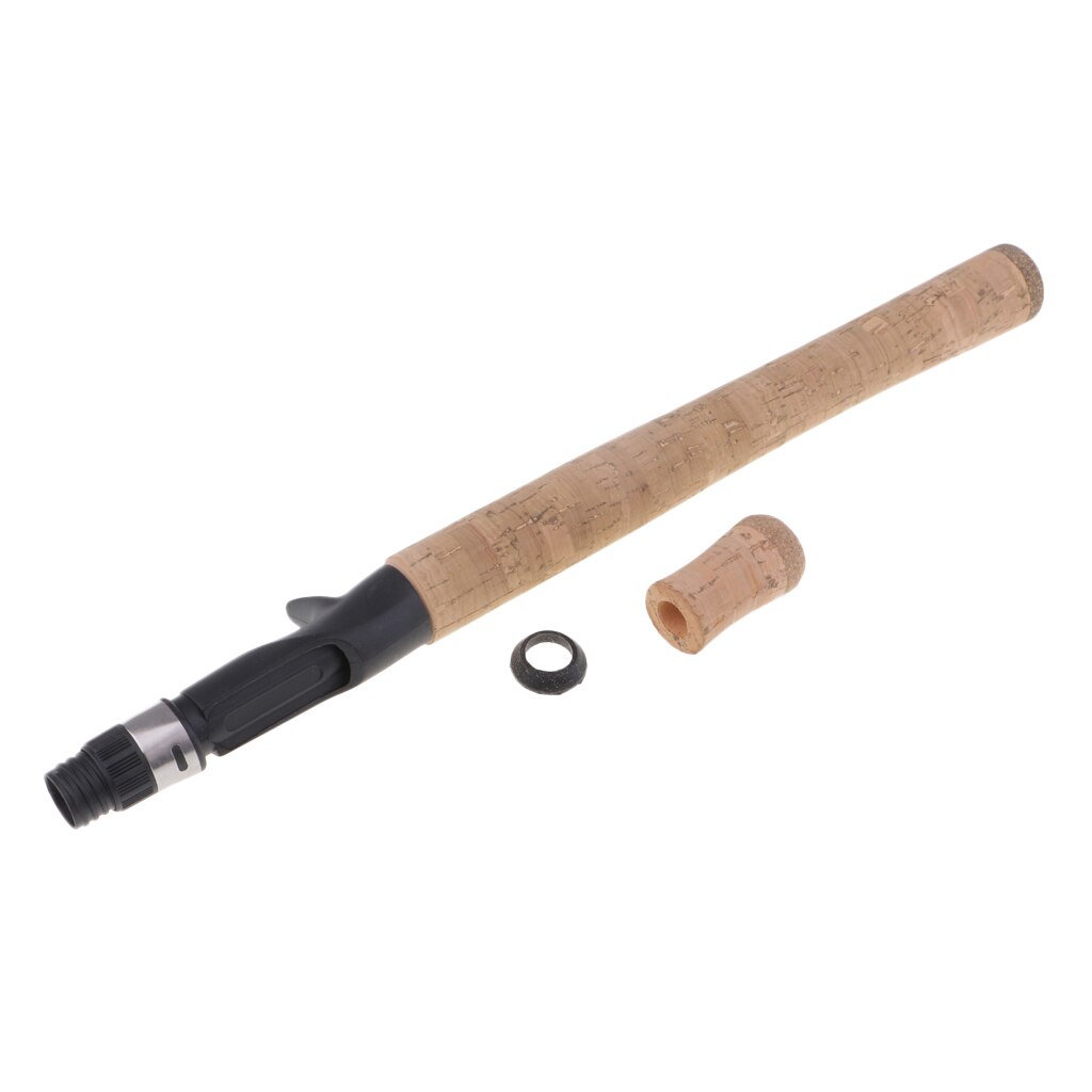 Lightweight Casting Spinning Rod Handle Fishing Reel Seat + Soft Cork Handle Grip for DIY Building &amp; Repair Kit