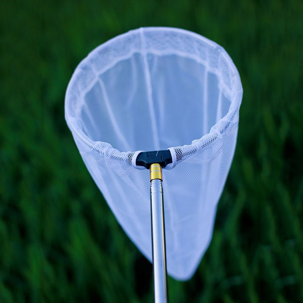 Opvouwbare Visnet Rvs Telescopische Insect Vlinder Dragonfly Netten Kikkervisje Vis Netwerk Outdoor Fun Speelgoed