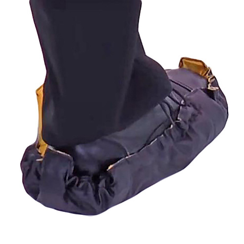2 stk/par step-in-sok genanvendeligt skoovertræk et-trins håndfrit sokskoovertræk holdbare bærbare automatiske skoovertræk