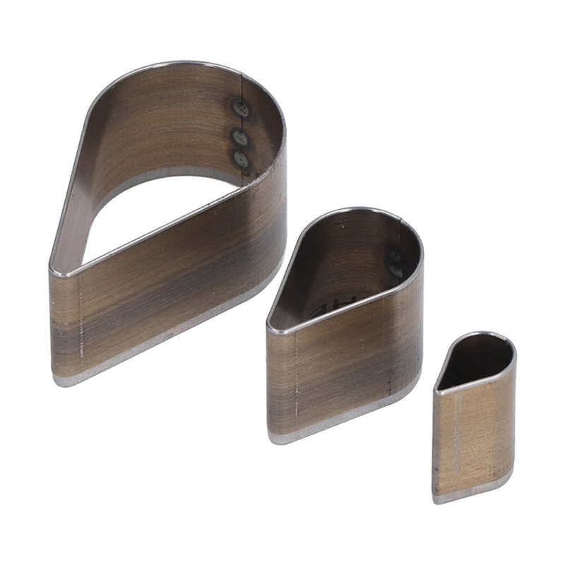 Leather Punch Leather Knife Mould Making Tools for Cutting Leather: Drop shape