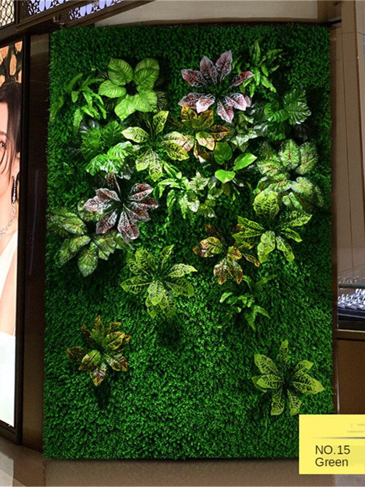 Green Wall Backdrop for Party Green Leaves Wall Easter Lawn Photo Booth Backdrops Natural Hedge Newborn Baby Shower Birthday