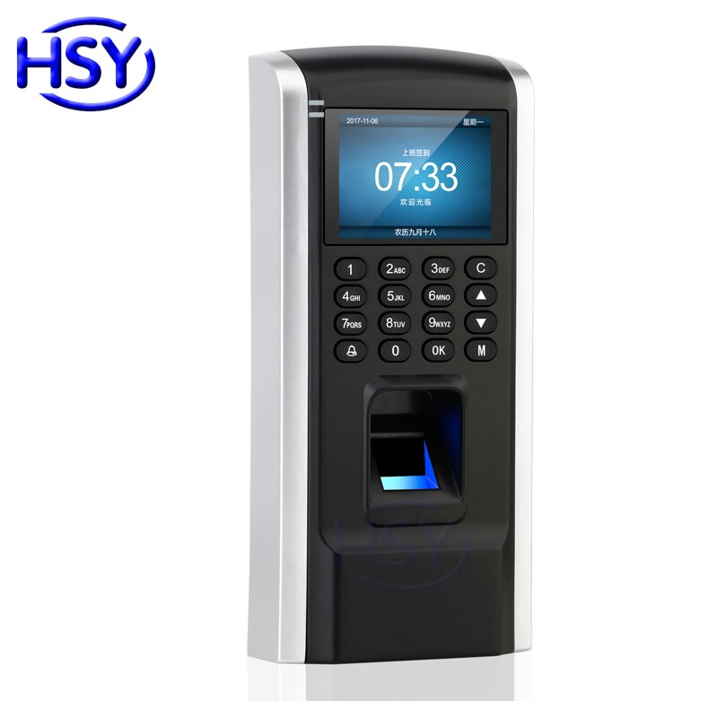 Biometric Fingerprint Access Control System RFID Card Keypad Standalone Single Door Controller and Time Attendance