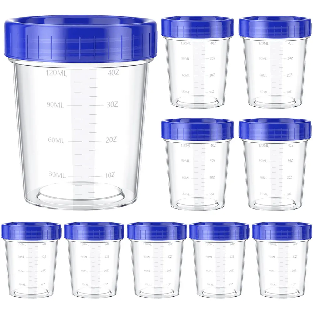 10 Stuks 120 Ml Salade Dressing Containers Lekvrij Kruiderij Containers Met Deksels Dip Saus Containers Clear Keuken Accessoires