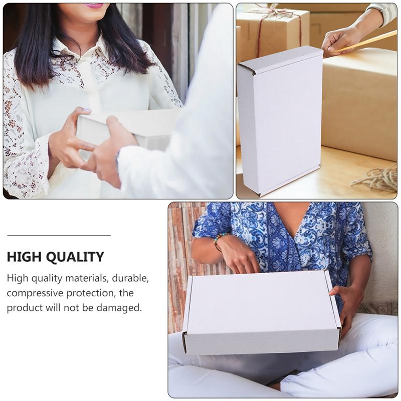 15Pcs Aircraft Packaging Box Jewelry Storage Box Handmade Craft Package Box